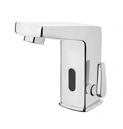 SENSOR Washbasin Tap, Contactless, With Temperature Control - 4xAA