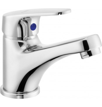 Washbasin Tap, With A Lever, For Cold Or Mixed Water