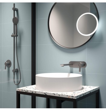 ARNIKA Shower Set, 1-Function, With Sliding Bar - Concealed Connector