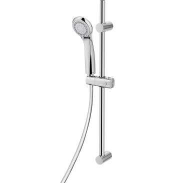 DILL Shower Set, 3-Function, With Sliding Bar
