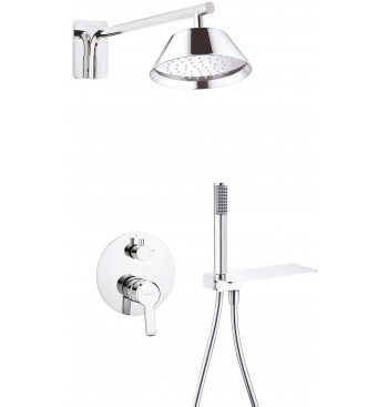 ARNIKA Concealed Shower Set, With Shelf