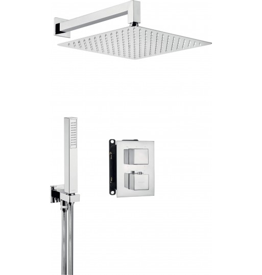 BOX Concealed Shower Set, With Thermostatic BOX