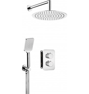 BOX Concealed Shower Set, With Thermostatic BOX