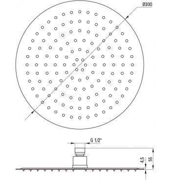 BOX Concealed Shower Set, With Thermostatic BOX
