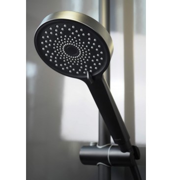 ALPINIA Hand Shower, Round, 3-Function