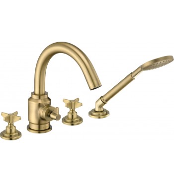 TEMISTO Bath Mixer, 4-Hole,...